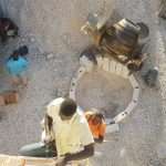 Haiti people working hard